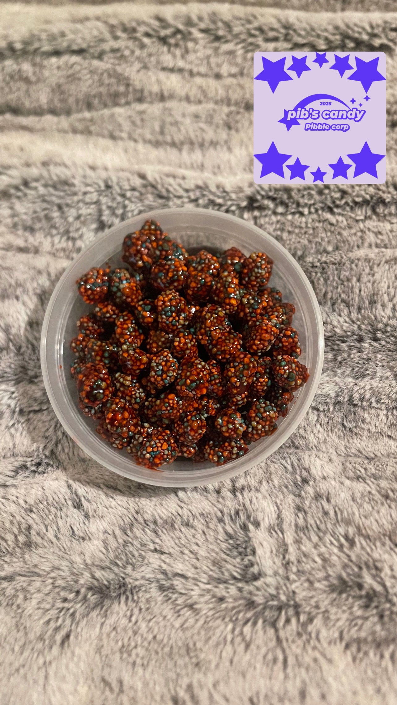 Nerd Gummy clusters enchilados